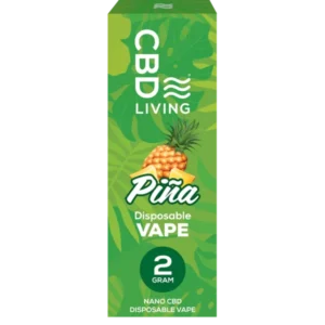 CBD Vape Pen – CBD Living Pina 2000mg CBD Vape Pen