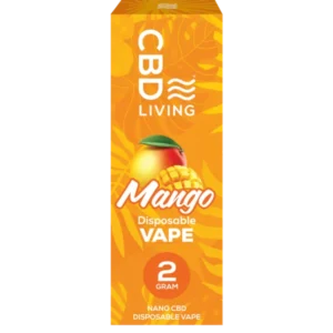 CBD Vape Pen – CBD Living Mango 2000mg CBD Vape Pen