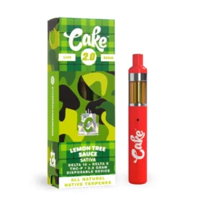 THC Vape Pen Australia – Cake Lemon Tree Sauce 2000mg THC Vape