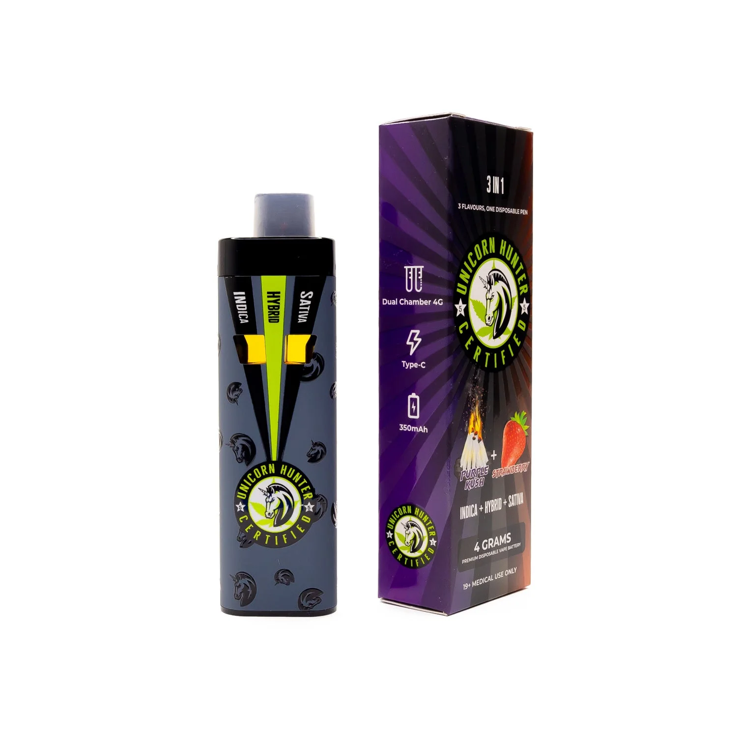 Unicorn-Hunter-4000mg-Tripple-Chamber-THC-Vape-Pen.
