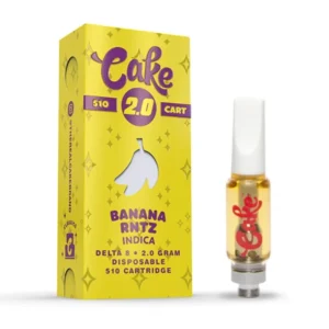 Vape Cartridge​ – Cake 2000mg 510 THC Cartridge – Banana Runtz