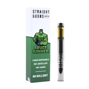 Weed Vape Australia – Straight Goods 1000mg Weed Pen – Bruce Banner